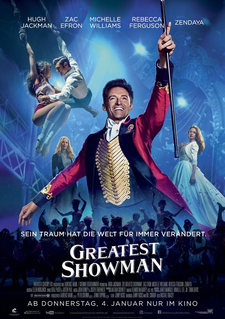 Plakat: GREATEST SHOWMAN